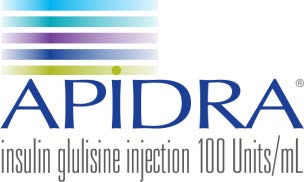 APIDRA® (insulin glulisine) injection 100 Units/mL Logo